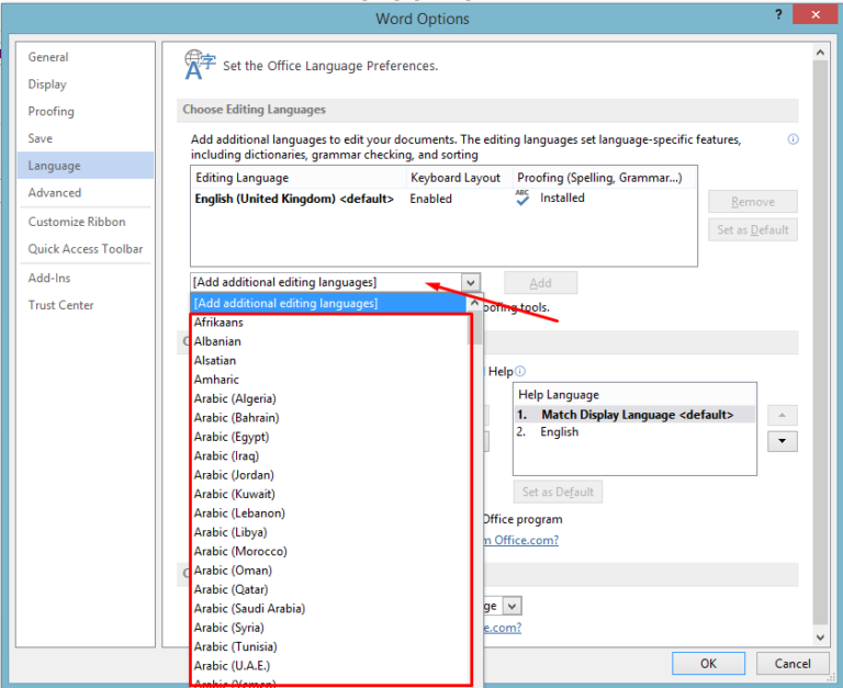 How To Change Language In Microsoft Word - Intela Designs